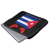 Notebookhülle "CUBA" Laptopschutzhülle (Vorne Knopf)