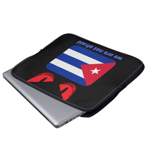 Notebookhülle "CUBA" Laptopschutzhülle (Vorne Knopf)