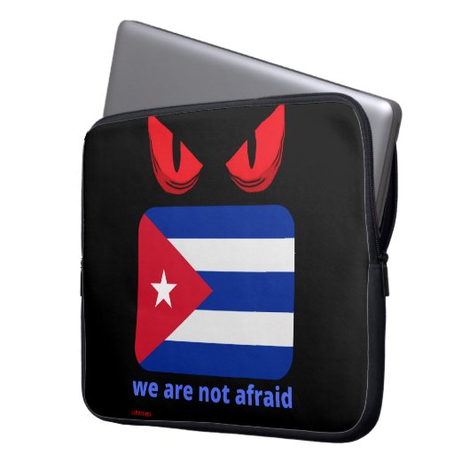 Notebookhülle "CUBA" Laptopschutzhülle (Vorderseite Links)