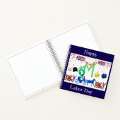 Notebooks - Arbeitszeitthema Notizblock (Innenseite)