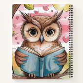 Notebooks Cute owl Notizblock (Rückseite)