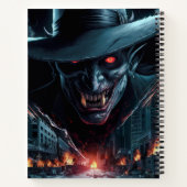 Notebooks Dark Art Reihe 1 03 Notizblock (Rückseite)