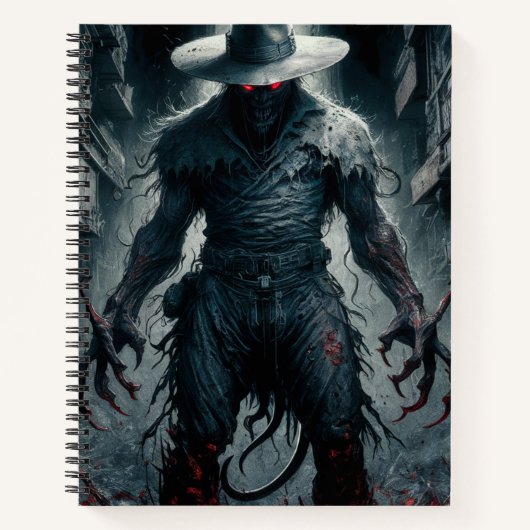 Notebooks Dark Art Reihe 1 03 Notizblock (Vorderseite)