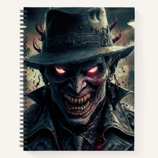 Notebooks Dark Art Reihe 1 04 Notizblock (Vorderseite)