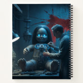Notebooks Dark Art Reihe 1 19 Notizblock (Rückseite)