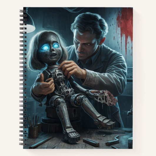Notebooks Dark Art Reihe 1 20 Notizblock (Vorderseite)