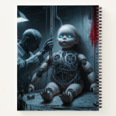 Notebooks Dark Art Reihe 1 21 Notizblock (Rückseite)