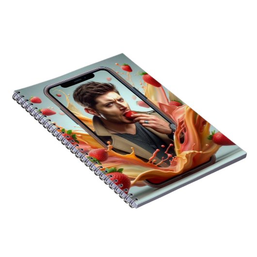 Notebooks Dean con fragole Notizblock (Rechte Seite)