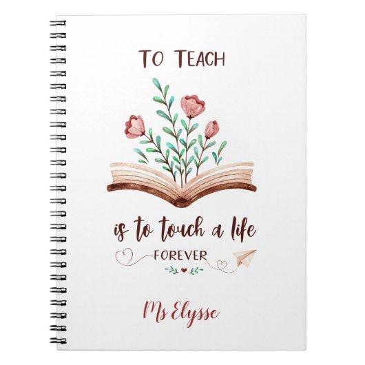 Notebooks für Lehrer - Touch für immer Notizblock (Vorderseite)