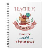 Notebooks für personalisierte Lehrer - Ein bessere Notizblock (Vorderseite)