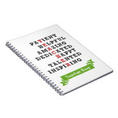 Notebooks für personalisierte Lehrkräfte (Merkmale Notizblock (Rechte Seite)