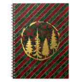 Notebooks für Weihnachtswälder Notizblock (Vorderseite)