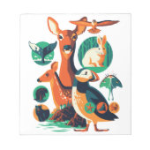 Notebooks für Wildtiere V.13 Notizblock (Vorderseite)