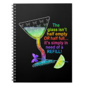 NOTEBOOKS - GLAS HALB VOLL NOTIZBLOCK (Vorderseite)