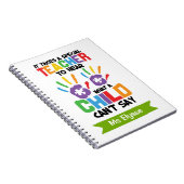 Notebooks mit besonderer Bildung für Lehrer Notizblock (Rechte Seite)