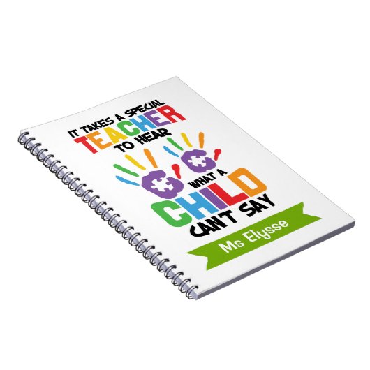 Notebooks mit besonderer Bildung für Lehrer Notizblock (Rechte Seite)