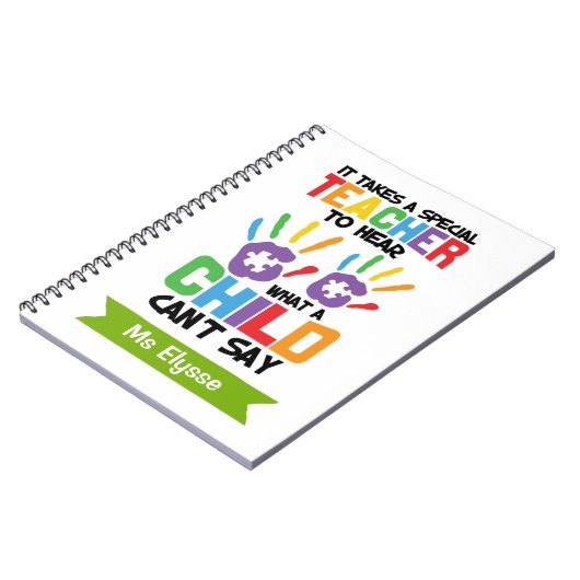 Notebooks mit besonderer Bildung für Lehrer Notizblock (Linke Seite)