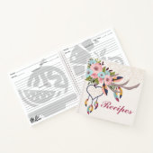 Notebooks mit Bohemischer Rezept Notizblock (Innenseite)