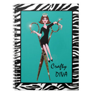 Notebooks mit "Crafty DIVA" Notizblock