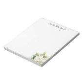 Notebooks mit eleganter Blume Notizblock (Rotiert)