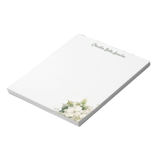 Notebooks mit eleganter Blume Notizblock (Rotiert)