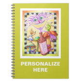 NOTEBOOKS - The WorCHESHIRE CAT Notizblock (Vorderseite)