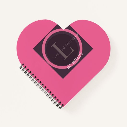 Notebooks von MCMILLIS LMI und: Erstellen von Pads Notizblock (Vorderseite)