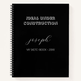 Notebooks with Spiral – Hardcover Spiral Notebook Notizblock