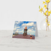 Notecard - 1820 Courthouse Cupola Karte (Gelbe Blume)