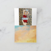 NOTECARD-A HÜBSCHES GESICHT WIRD, EIN NETTER KARTE (Innenseite)