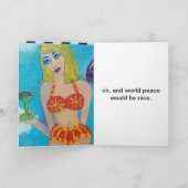 NOTECARD-ALL SIE WILL IM LEBEN EIN STIFF GETRÄNK KARTE (Innenseite)