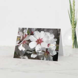 NOTECARD ~ Almond Blossom Karte