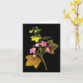 Notecard-Botanische Kunst-Mary-Delany 4 Karte (Gelbe Blume)
