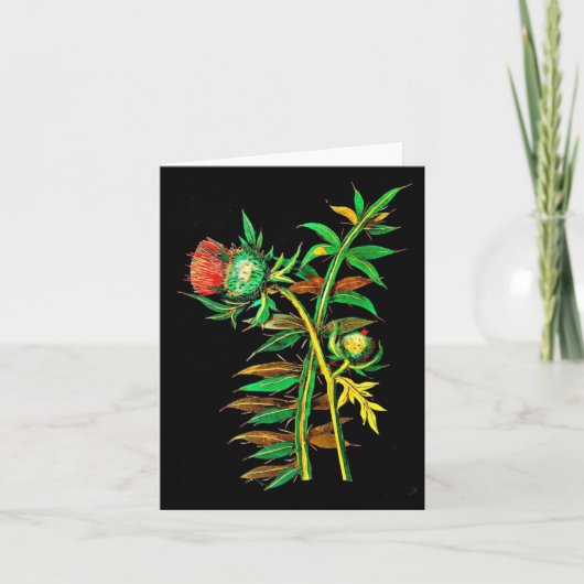 Notecard-Botanische Kunst-Mary Delany 6 Karte (Vorderseite)