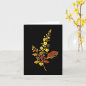 Notecard-Botanische Kunst-Mary-Delany 8 Karte (Gelbe Blume)