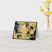 Notecard-Classic/Vintag-Mucha 20 Karte (Gelbe Blume)