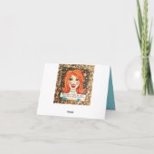 Notecard - ein sauberes Haus ist ein Zeichen für e Karte (Rückseite)