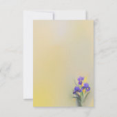 Notecard Einladung (Rückseite)