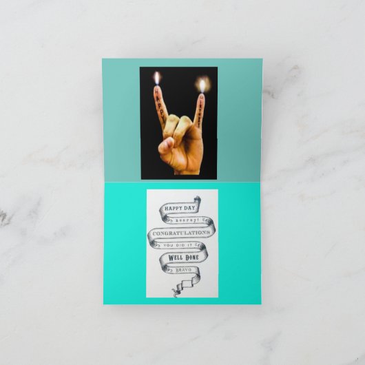 Notecard, Einladung zum Geburtstag (Innenseite)