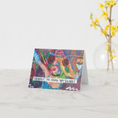 NOTECARD-EMBRACE DIE FREAK, DIE SIE SIND. KARTE (Gelbe Blume)