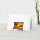 Notecard Fall Berries Karte (Rückseite)