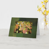 Notecard Fall Berries Karte (Gelbe Blume)