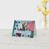 NOTECARD-FALLS BEHALTE DAS LEBEN DURCH IHRE KURVEN KARTE (Gelbe Blume)