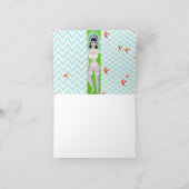 NOTECARD-FALLS BEHALTE DAS LEBEN DURCH IHRE KURVEN KARTE (Innenseite)