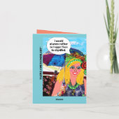 Notecard Feiertagskarte (Rückseite)