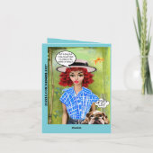 Notecard Feiertagskarte (Rückseite)