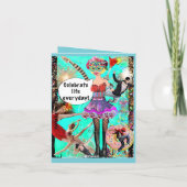 Notecard Feiertagskarte (Rückseite)