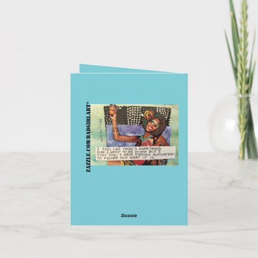 Notecard Feiertagskarte (Rückseite)