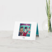 NOTECARD-FISH HAT AUCH GEFÜHLE. KARTE (Rückseite)