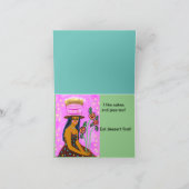 NOTECARD-FREUNDE SIND GOTTES WEGE, DIE KARTE ZU BE (Innenseite)